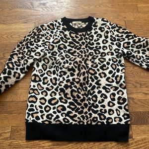 Celine leopard print sweater M size perfect condition
